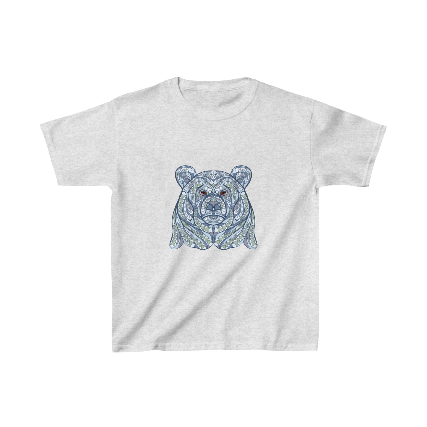 Bear Geometric Kids Heavy Cotton™ Tee