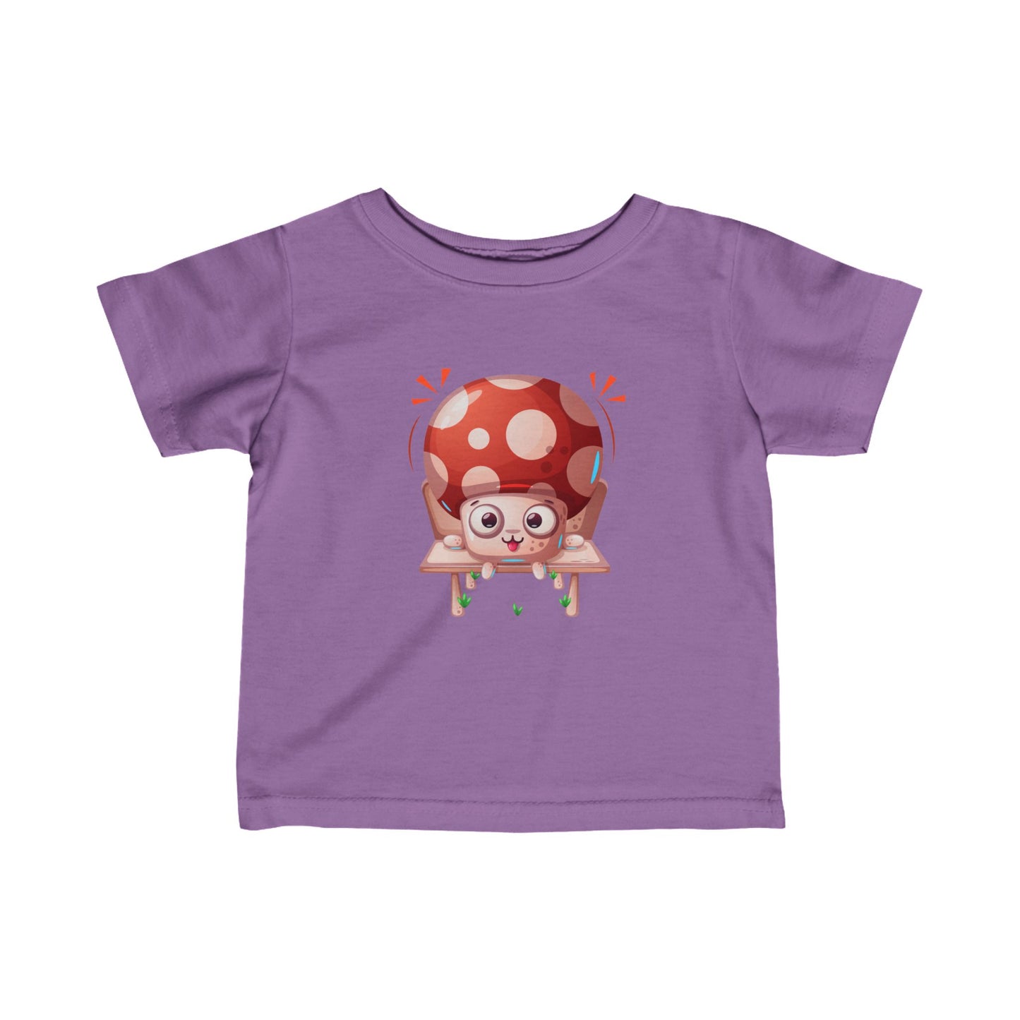 Mushroom 2 Infant Fine Jersey Tee