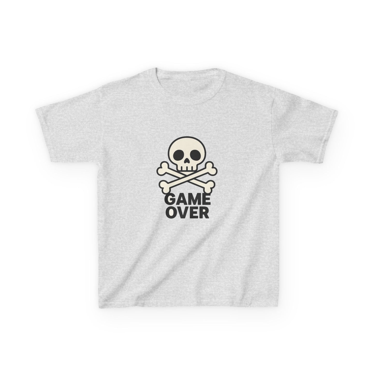 Kids Skull Gamer Tee, Perfect for Video Game Lovers, Halloween Costume, Birthday Gift, Casual Wear, Unisex Kids T-Shirt