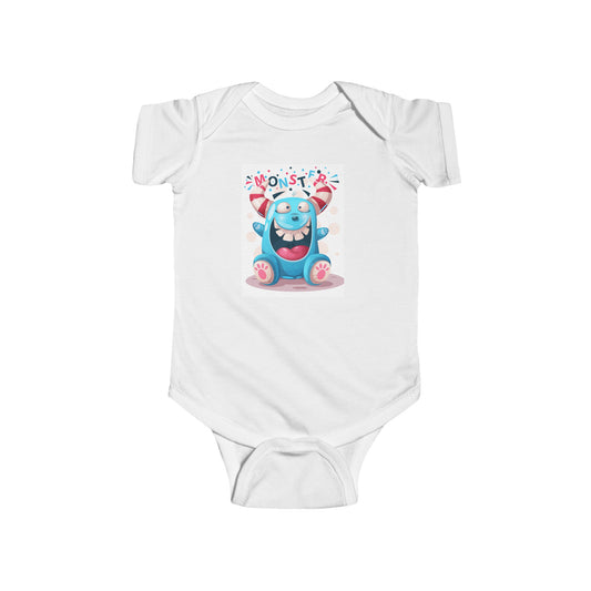 Laughing Monster Infant Fine Jersey Bodysuit