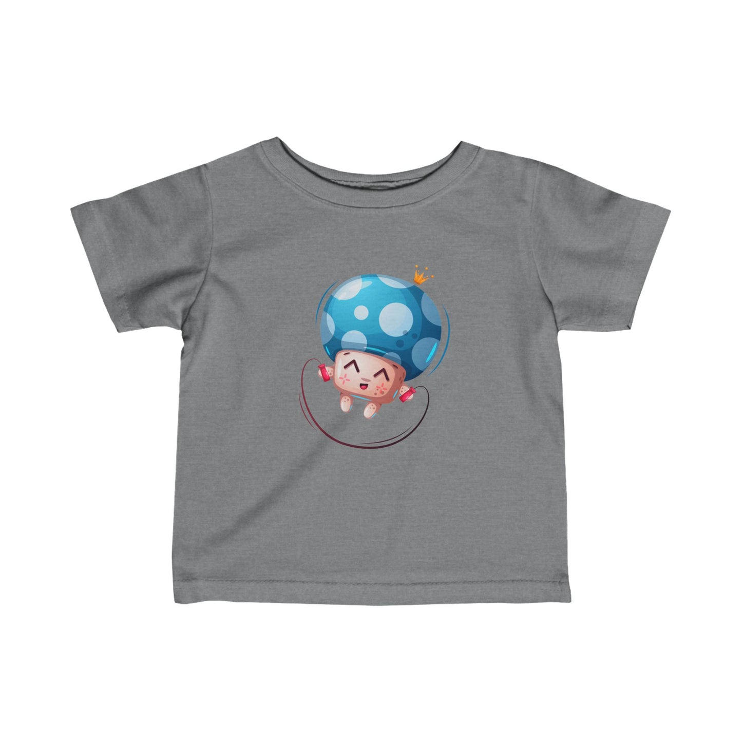 Mushroom Jump Rope Infant Fine Jersey Tee