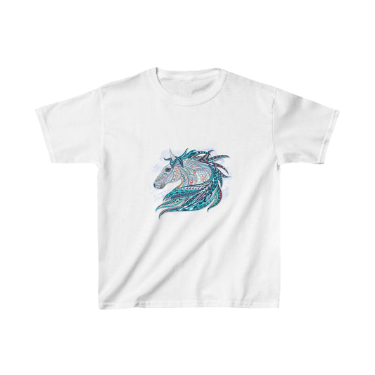 Horse Geometric Kids Heavy Cotton™ Tee