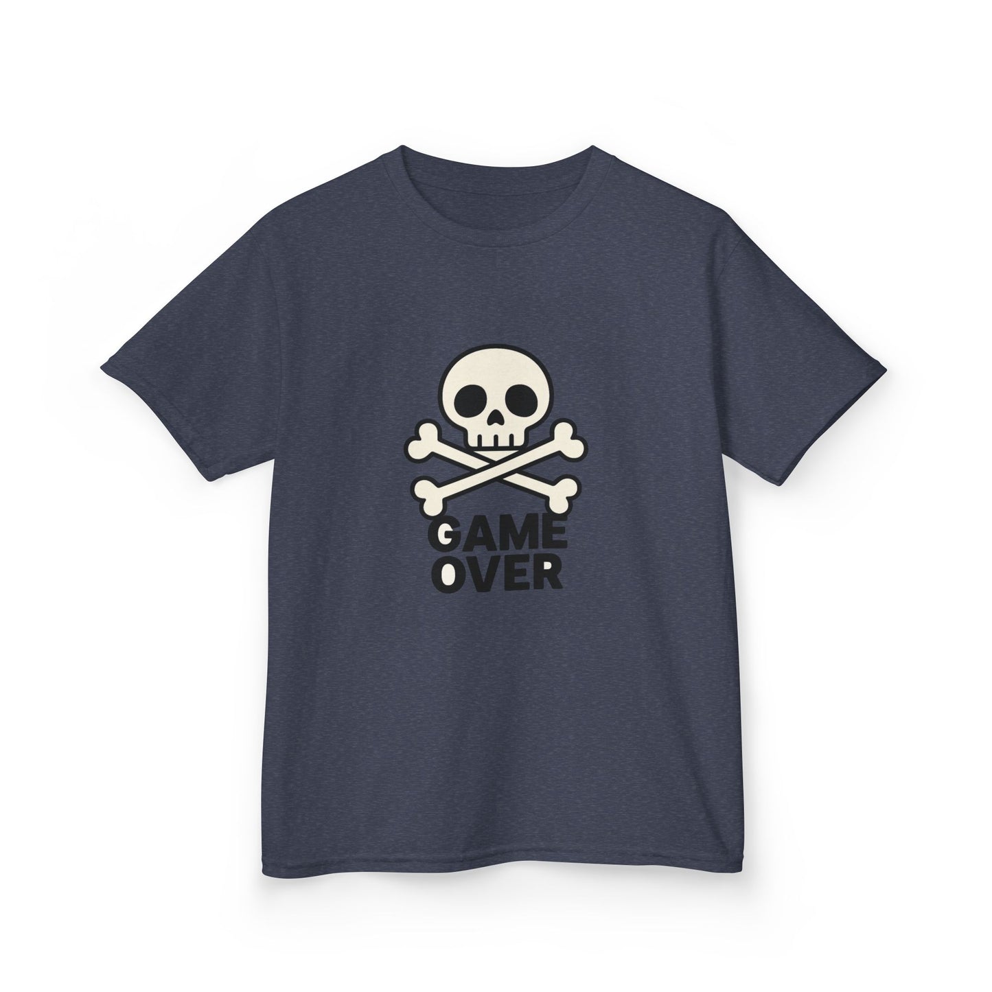 Kids Skull Gamer Tee, Perfect for Video Game Lovers, Halloween Costume, Birthday Gift, Casual Wear, Unisex Kids T-Shirt