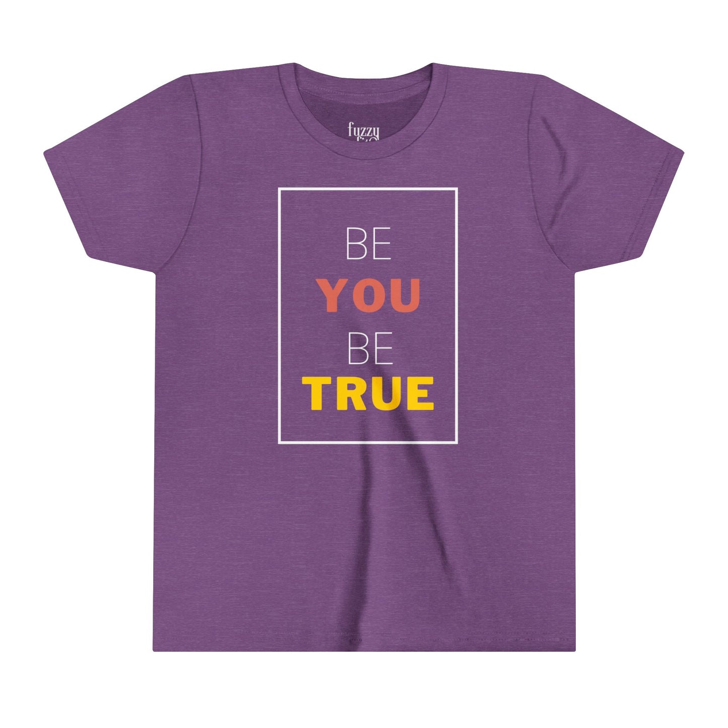 Be You Be True-V2-Youth Short Sleeve Tee