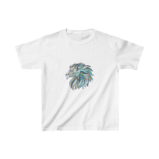 Lion Geometric Kids Heavy Cotton™ Tee