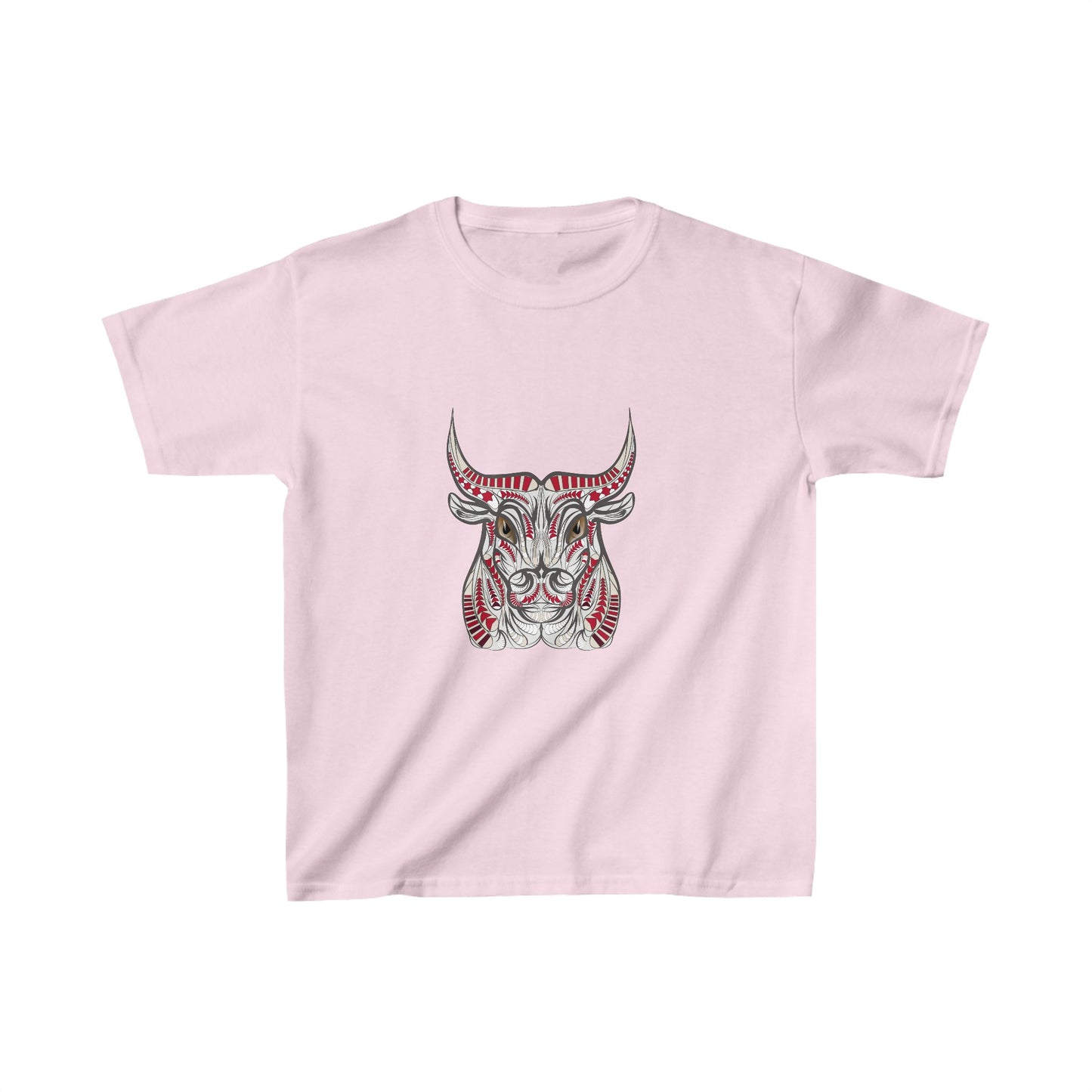 Bull Geometric Kids Heavy Cotton™ Tee