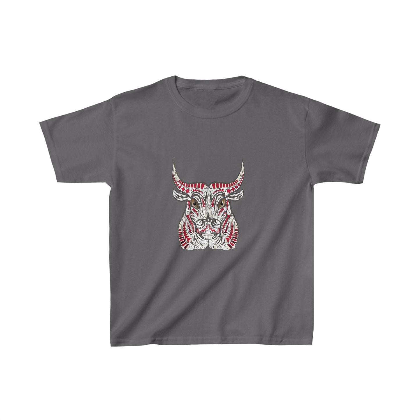 Bull Geometric Kids Heavy Cotton™ Tee