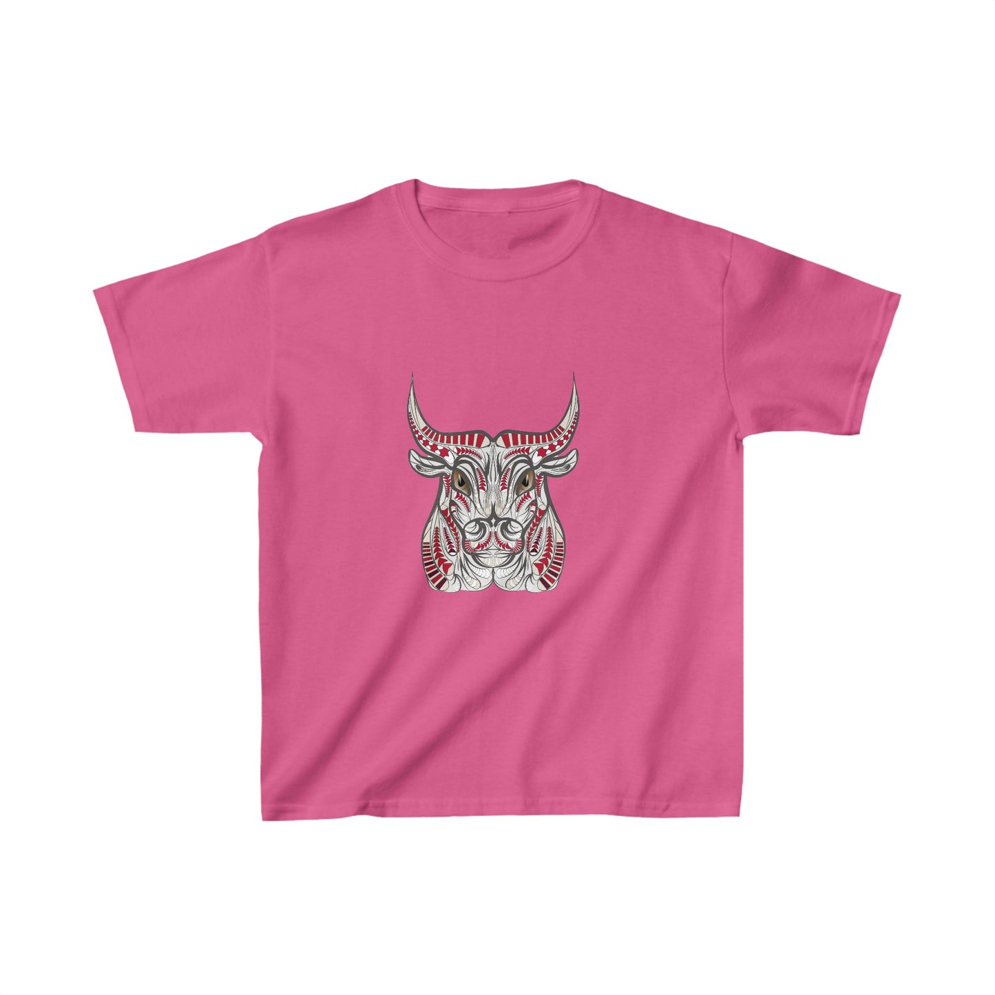 Bull Geometric Kids Heavy Cotton™ Tee