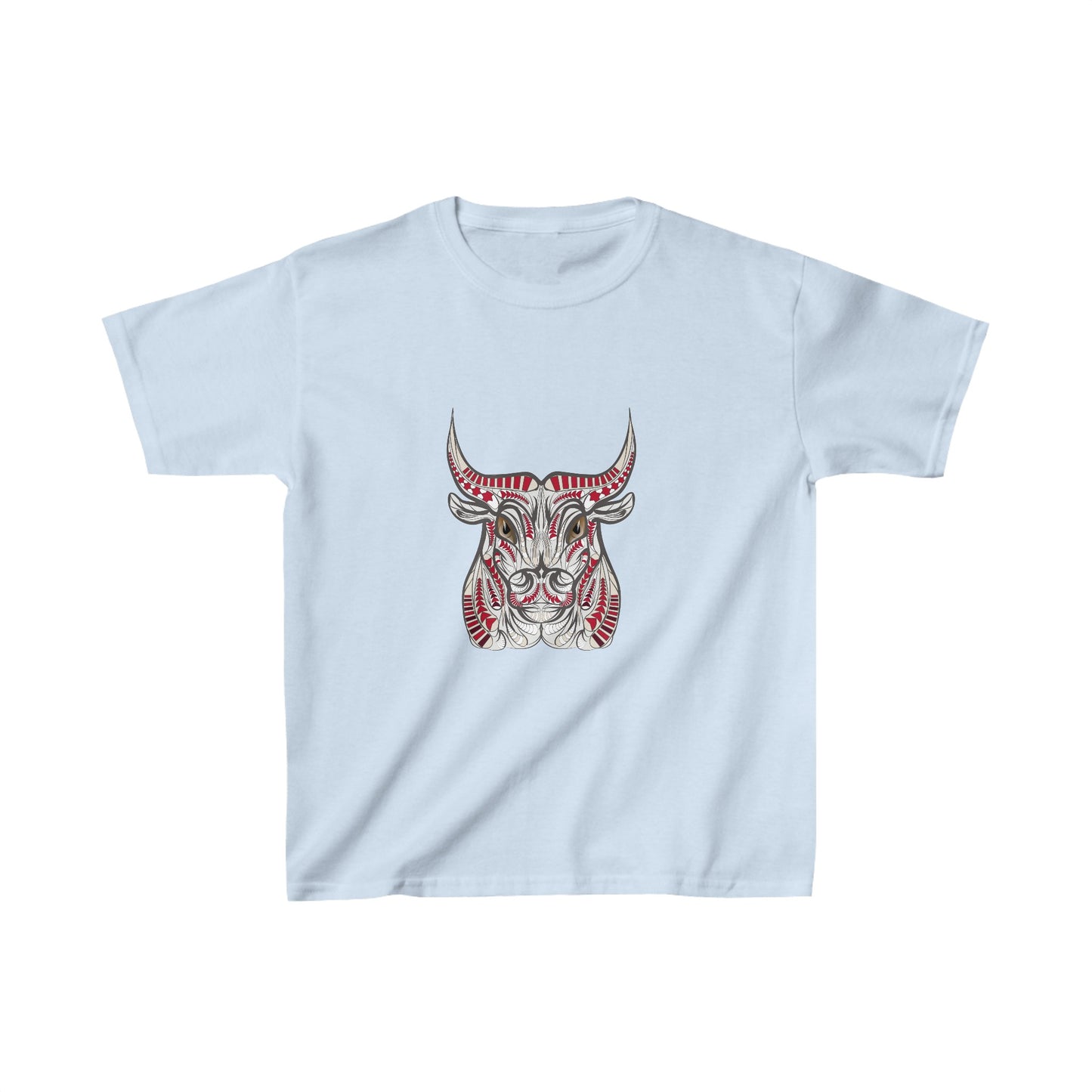Bull Geometric Kids Heavy Cotton™ Tee