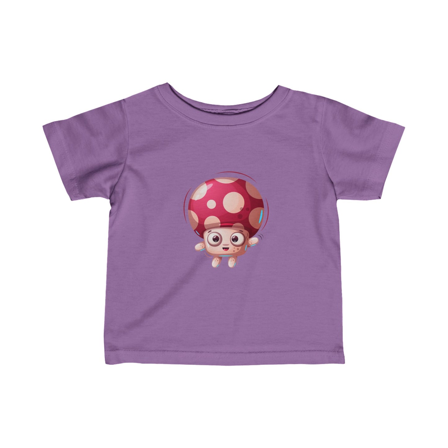 Mushroom Infant Fine Jersey Tee
