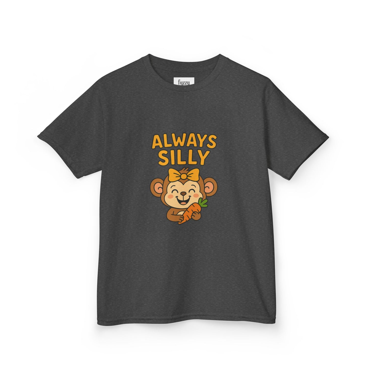 Always Silly Kids Tee, Kids Cotton Shirt, Funny Children's T-Shirt, Cute Animal Tee, Gift for Kids, Playful Birthday Outfit