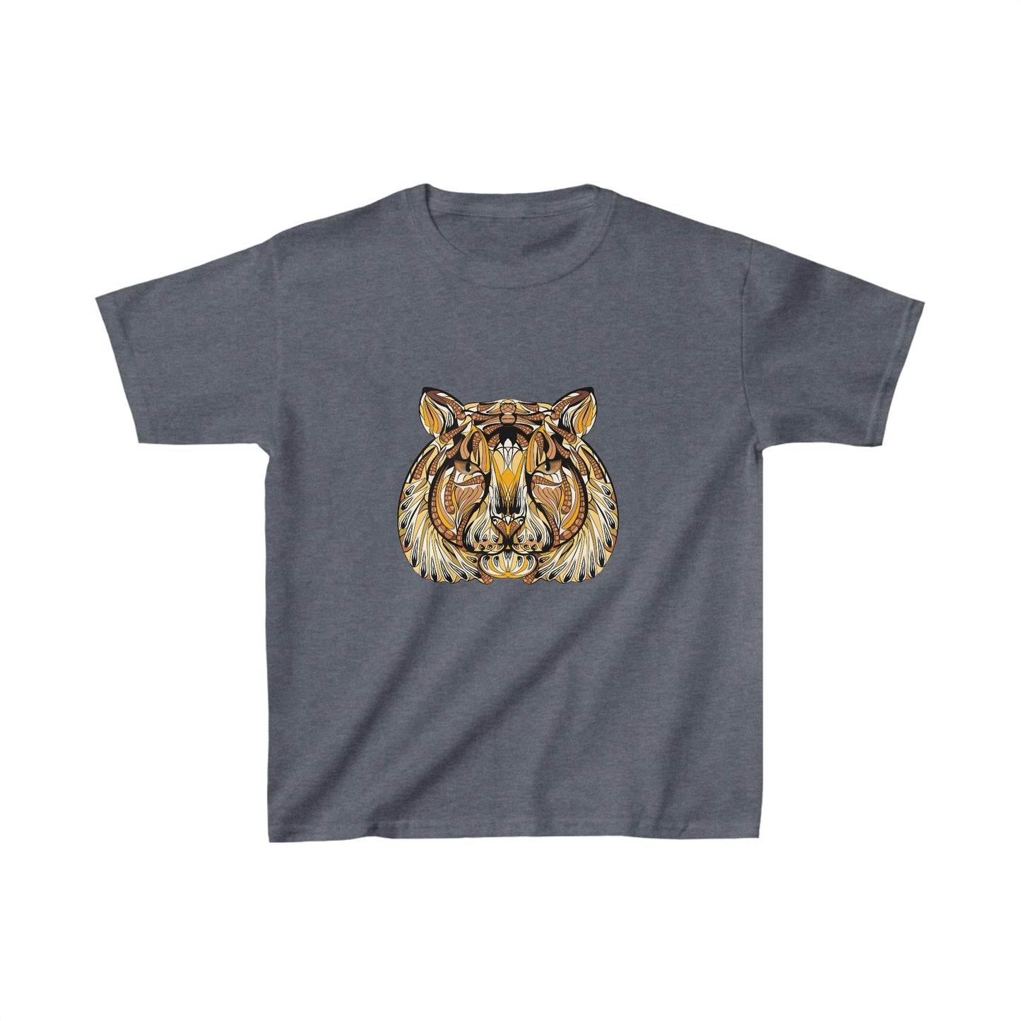 Tiger Geometrical Kids Heavy Cotton™ Tee