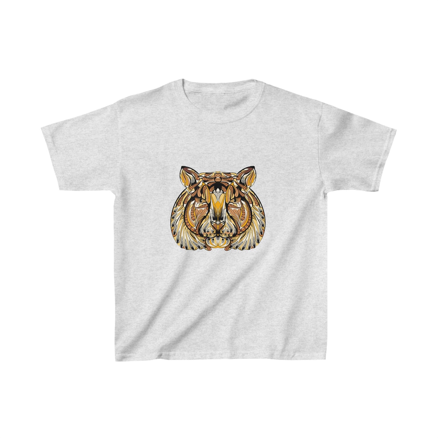 Tiger Geometrical Kids Heavy Cotton™ Tee