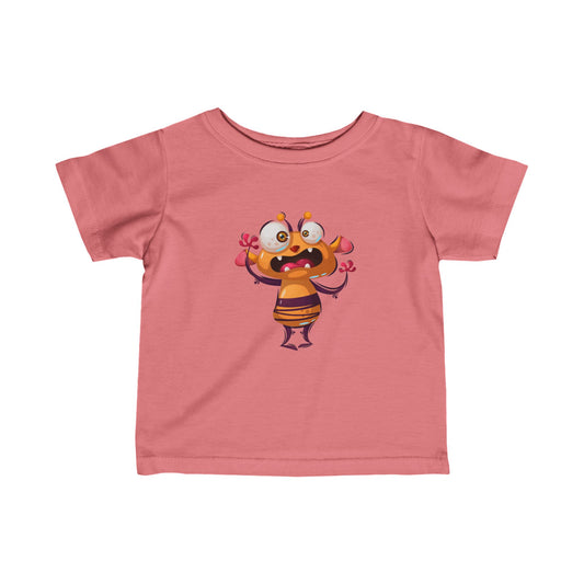 Scared Monster Infant Fine Jersey Tee