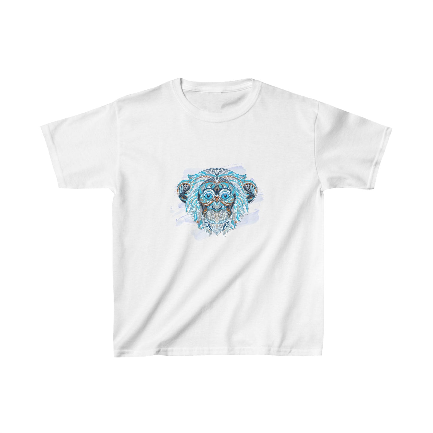 Monkey Geometric Kids Heavy Cotton™ Tee
