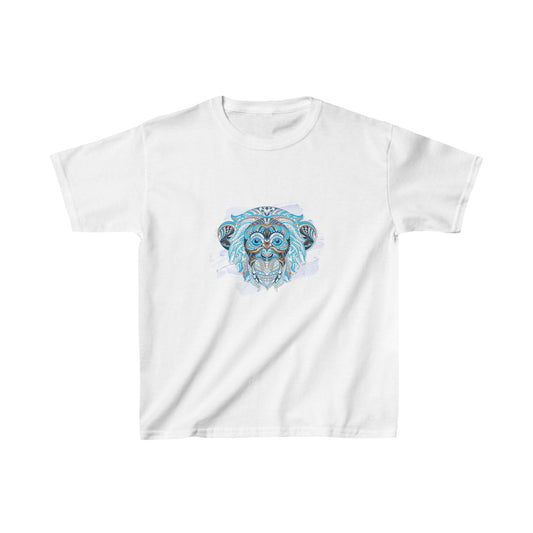 Monkey Geometric Kids Heavy Cotton™ Tee