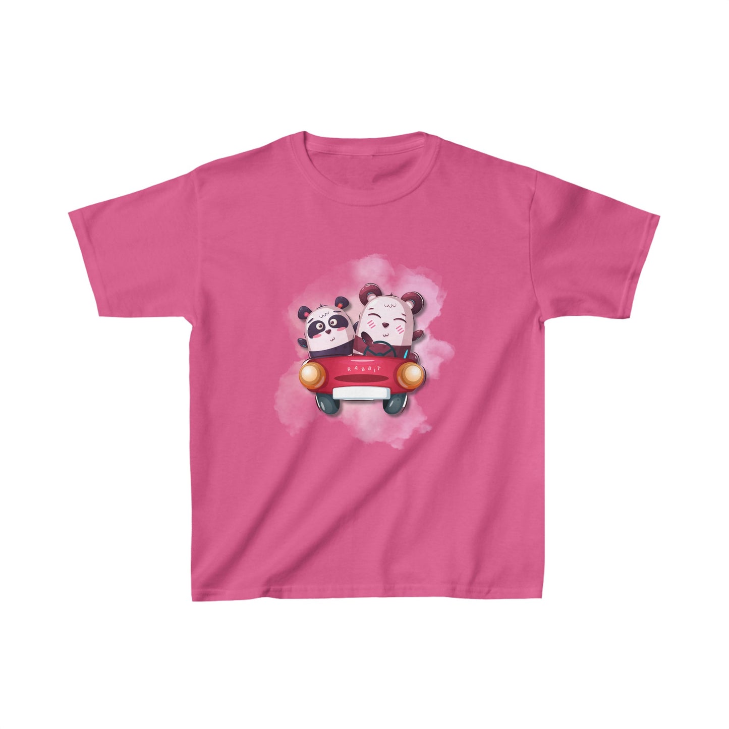 Friends Road trip-Panda and Bear -Kids Heavy Cotton™ Tee