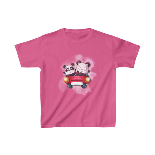 Friends Road trip-Panda and Bear -Kids Heavy Cotton™ Tee