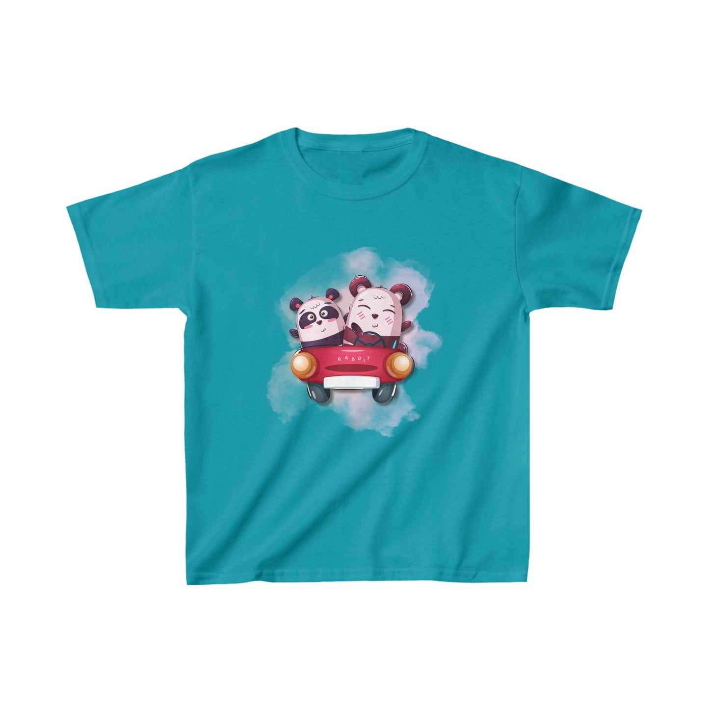 Friends Road trip-Panda and Bear -Kids Heavy Cotton™ Tee