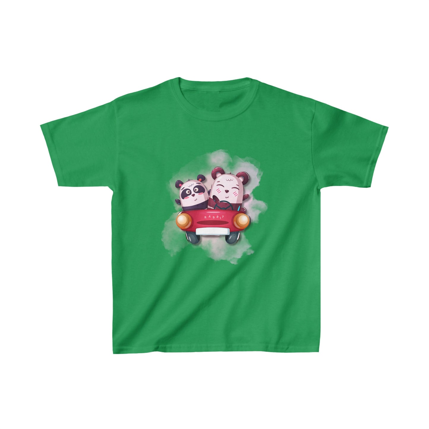 Friends Road trip-Panda and Bear -Kids Heavy Cotton™ Tee
