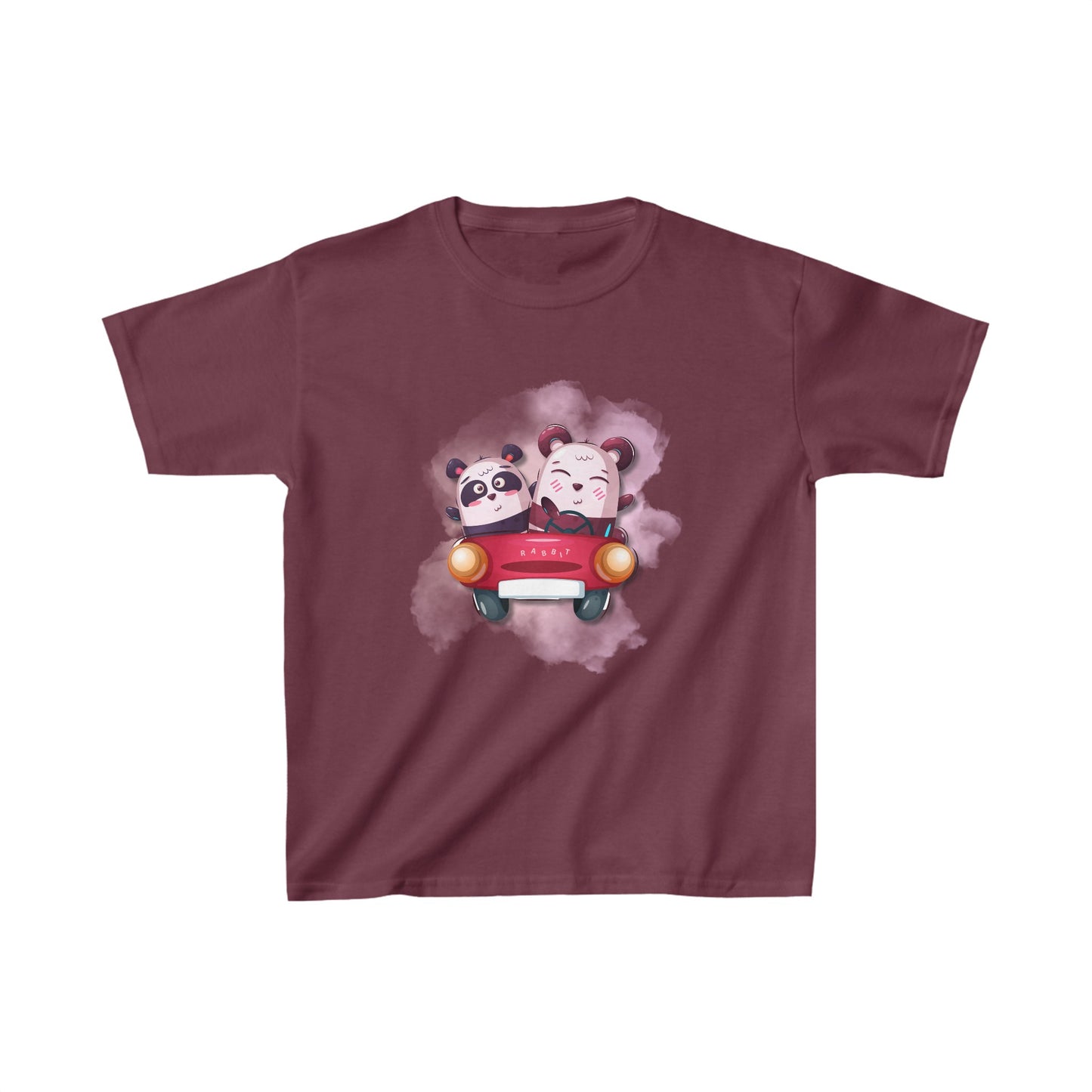 Friends Road trip-Panda and Bear -Kids Heavy Cotton™ Tee