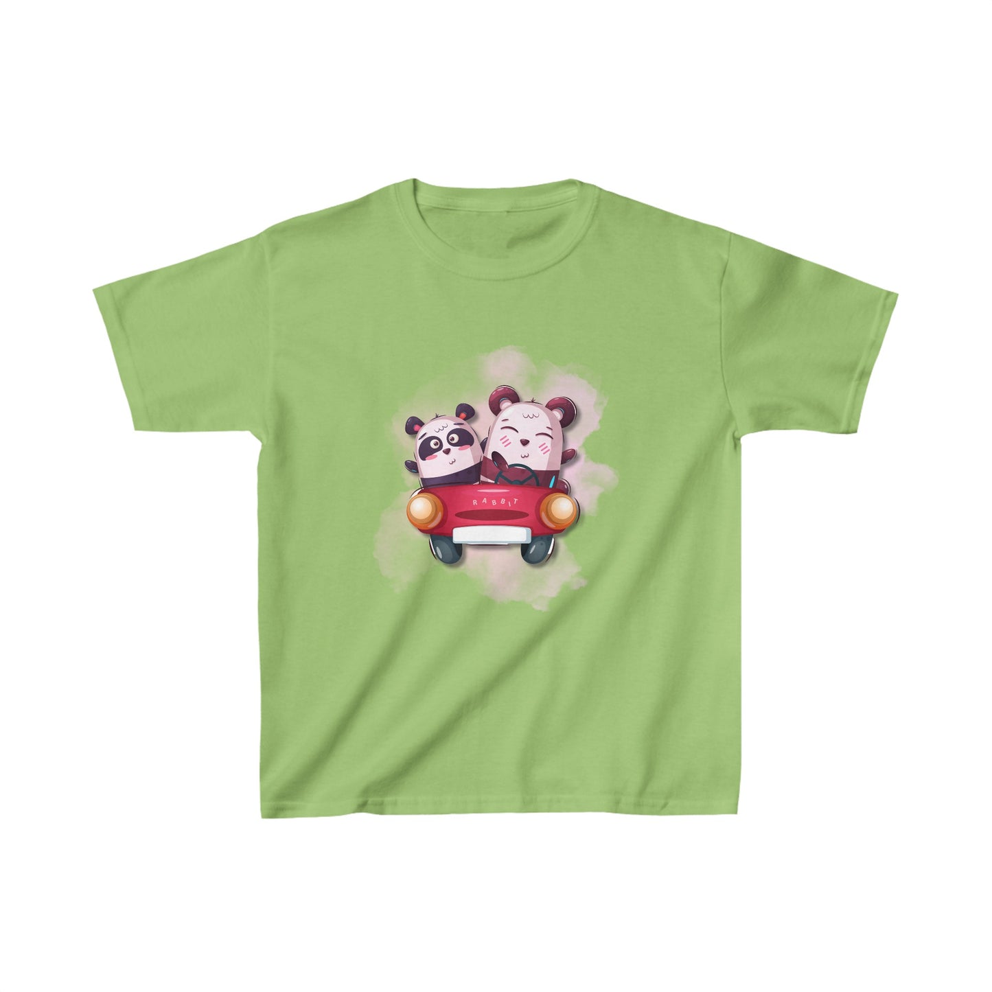 Friends Road trip-Panda and Bear -Kids Heavy Cotton™ Tee