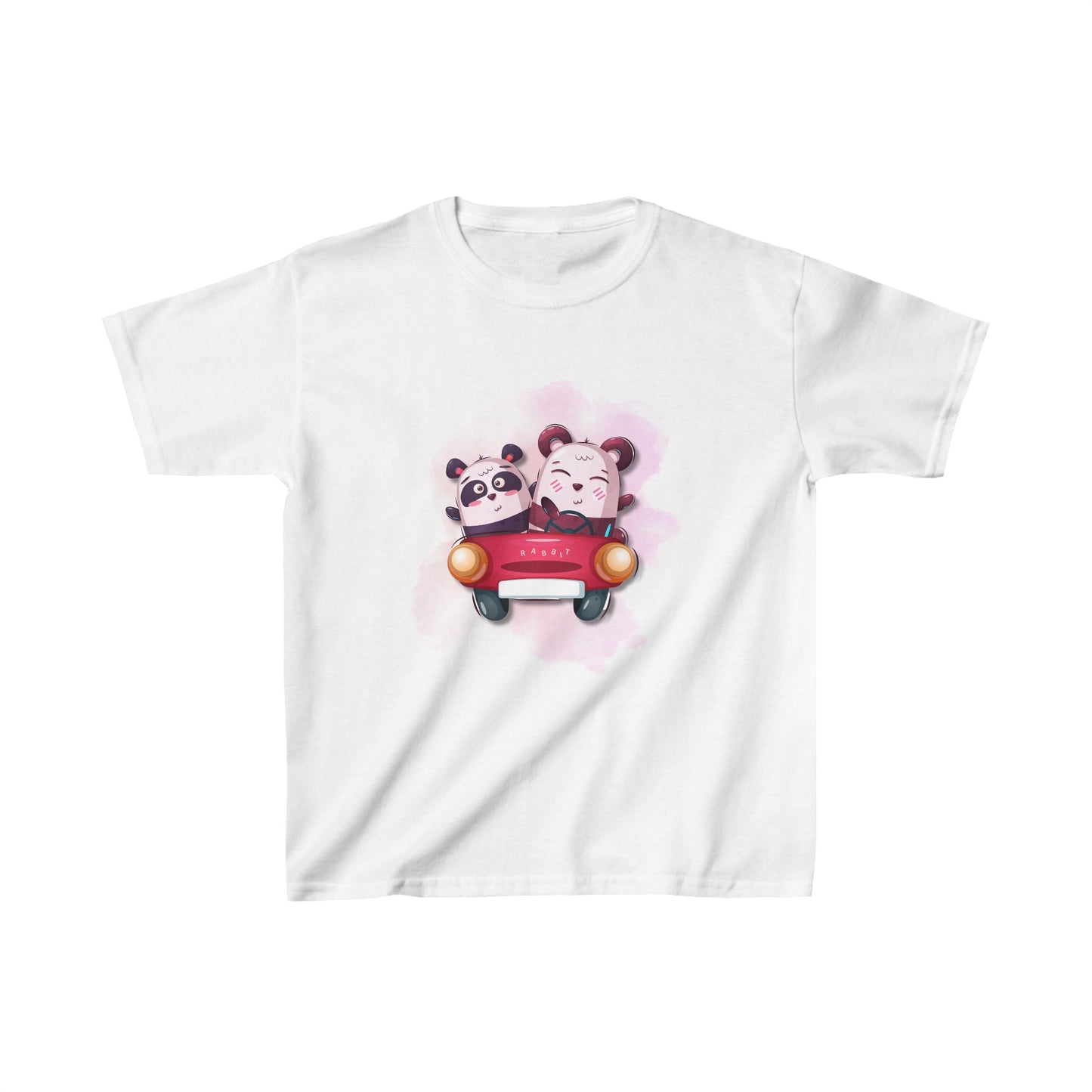 Friends Road trip-Panda and Bear -Kids Heavy Cotton™ Tee