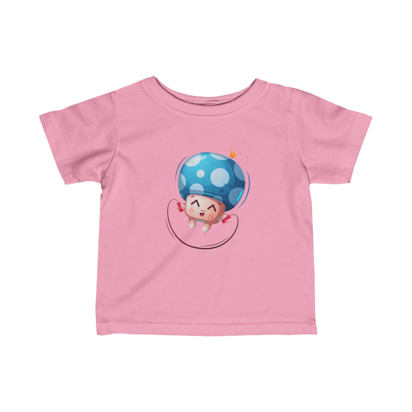 Mushroom Jump Rope Infant Fine Jersey Tee
