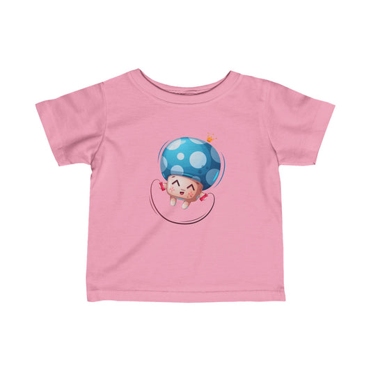 Mushroom Jump Rope Infant Fine Jersey Tee