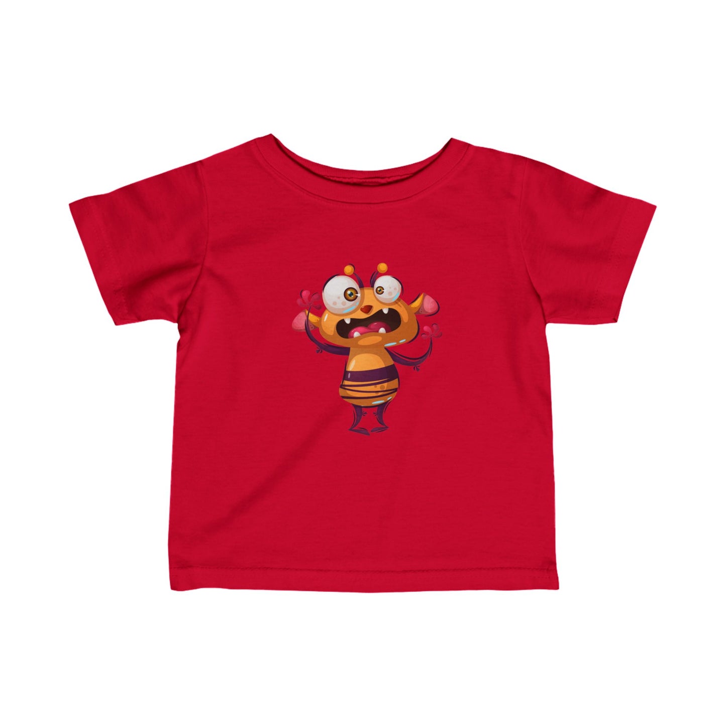 Scared Monster Infant Fine Jersey Tee