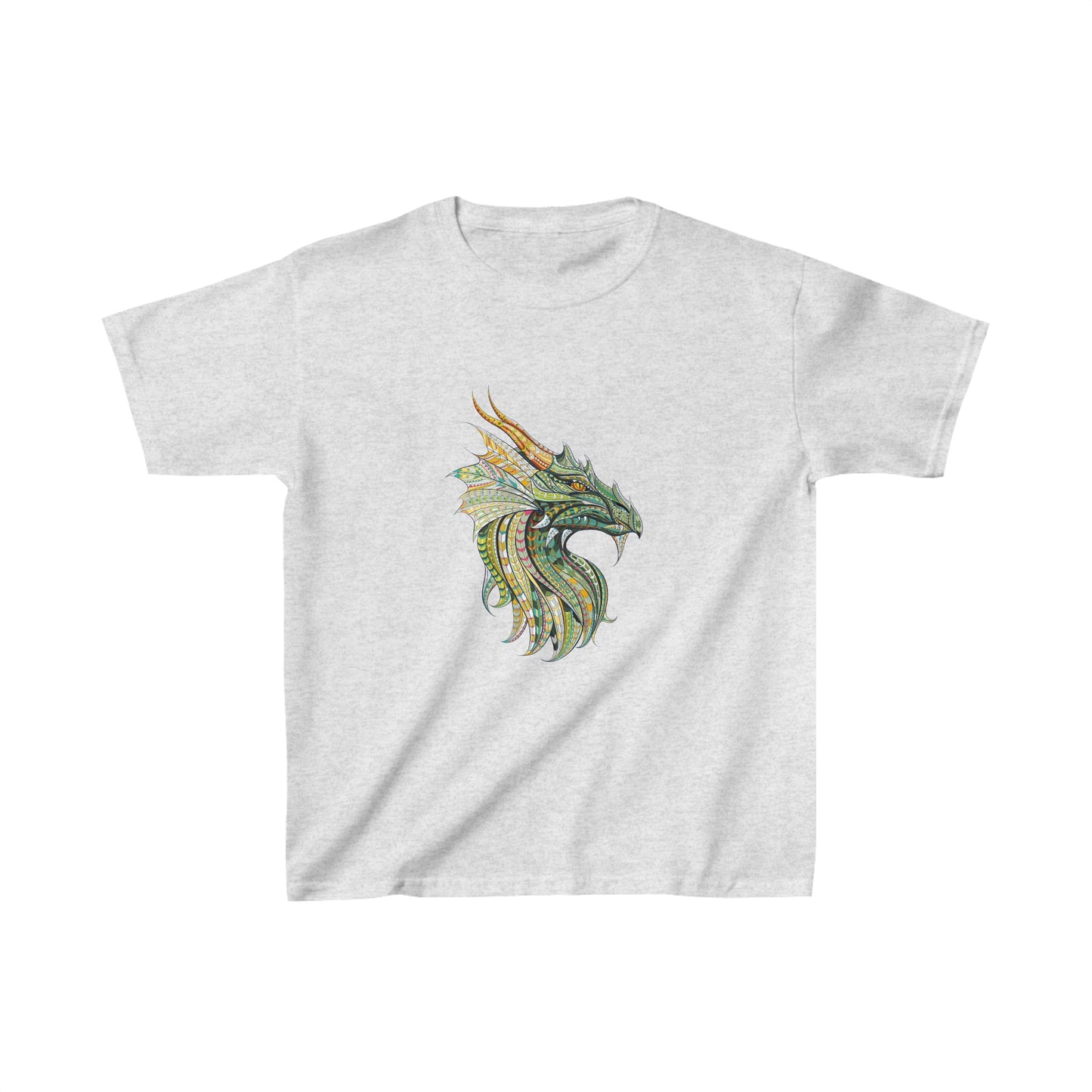 Dragon Geometric Kids Heavy Cotton™ Tee
