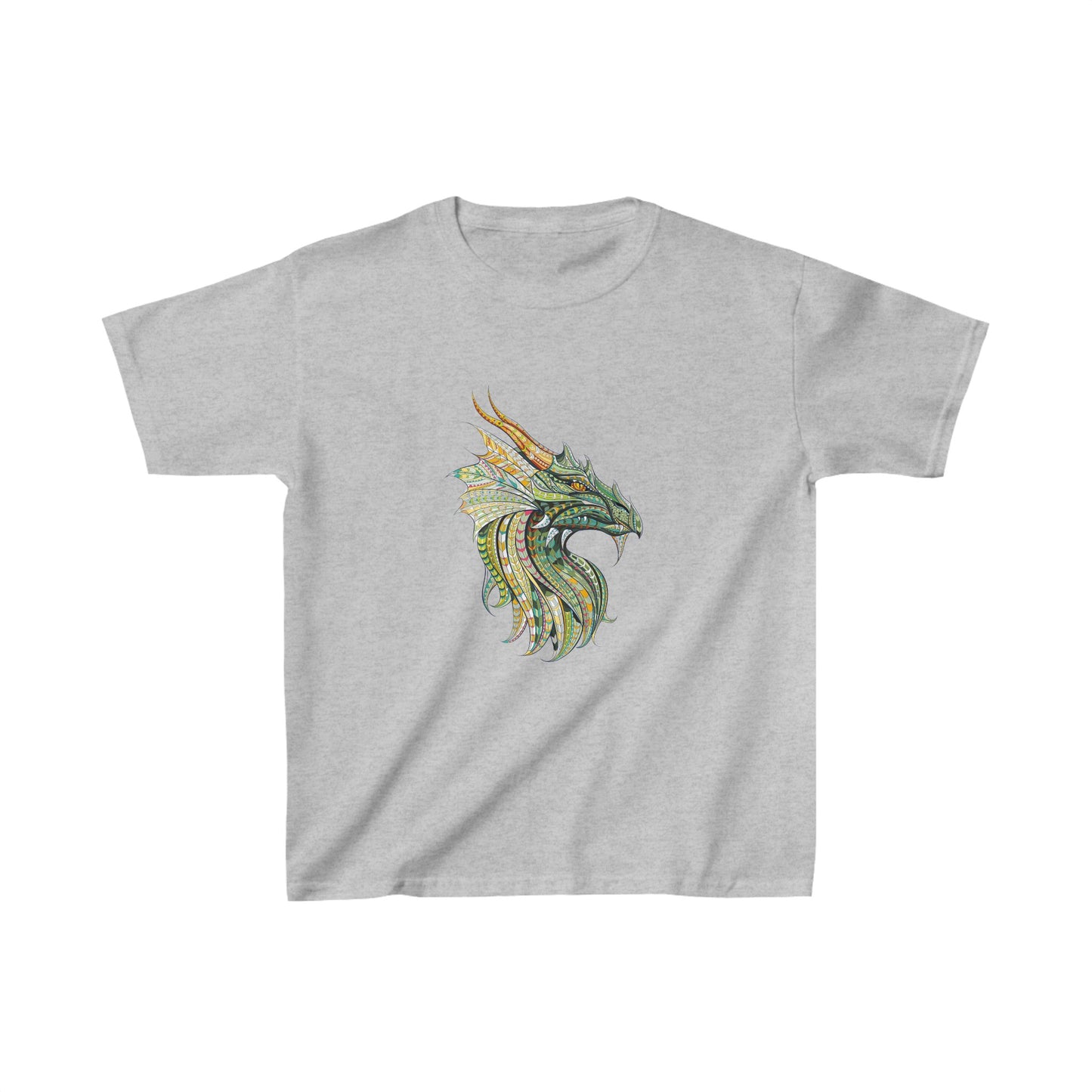 Dragon Geometric Kids Heavy Cotton™ Tee
