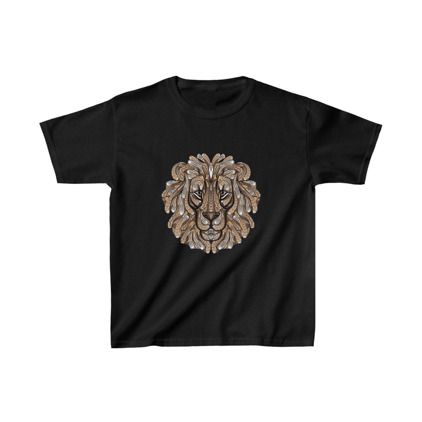Lion 2 Geometric Kids Heavy Cotton™ Tee