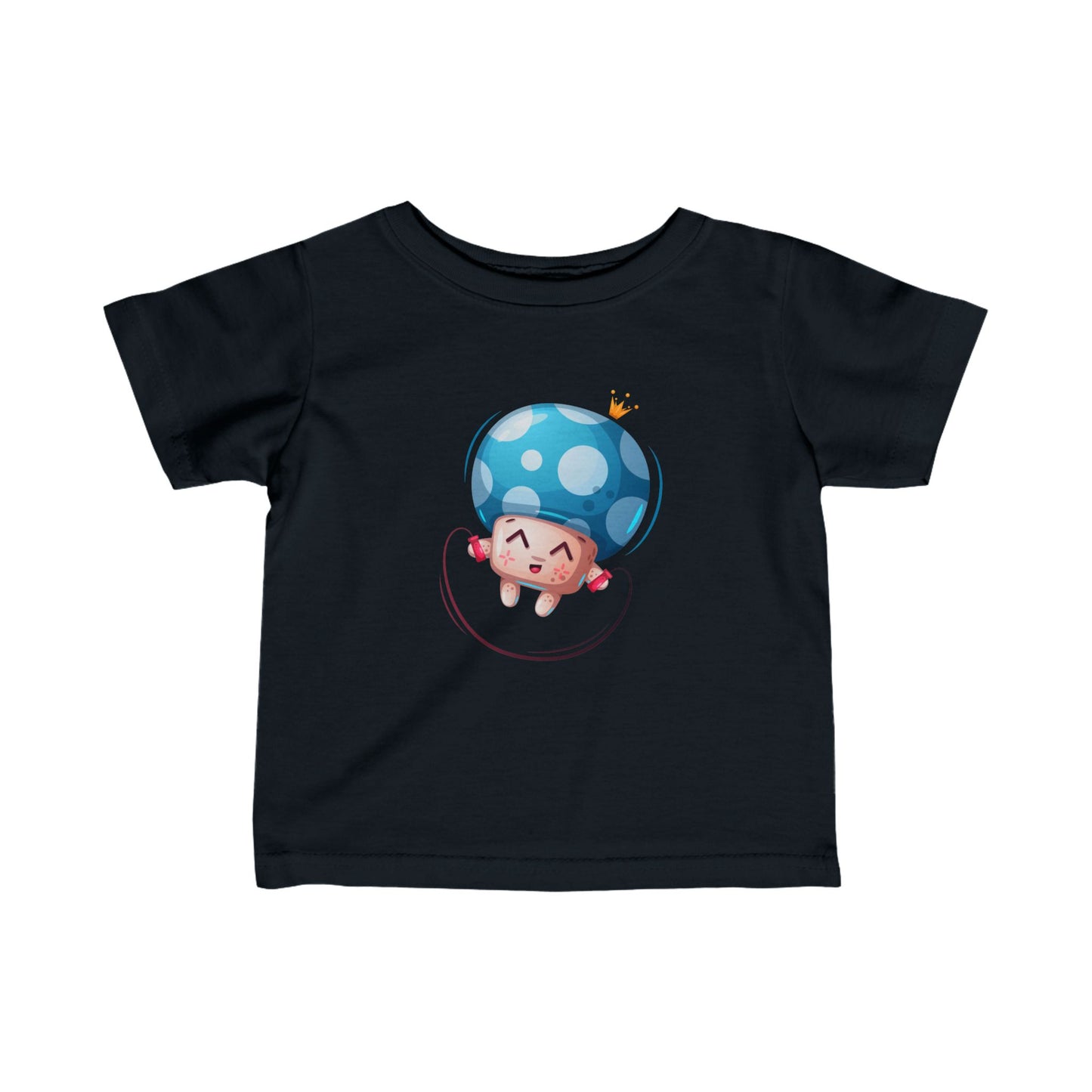 Mushroom Jump Rope Infant Fine Jersey Tee
