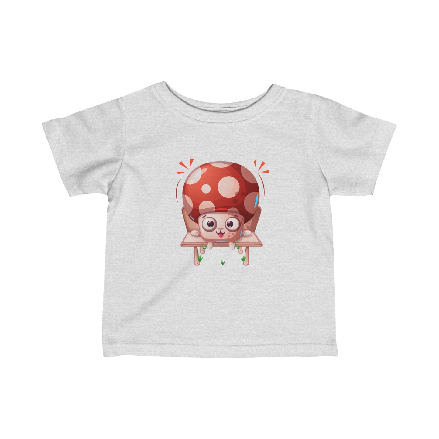 Mushroom 2 Infant Fine Jersey Tee