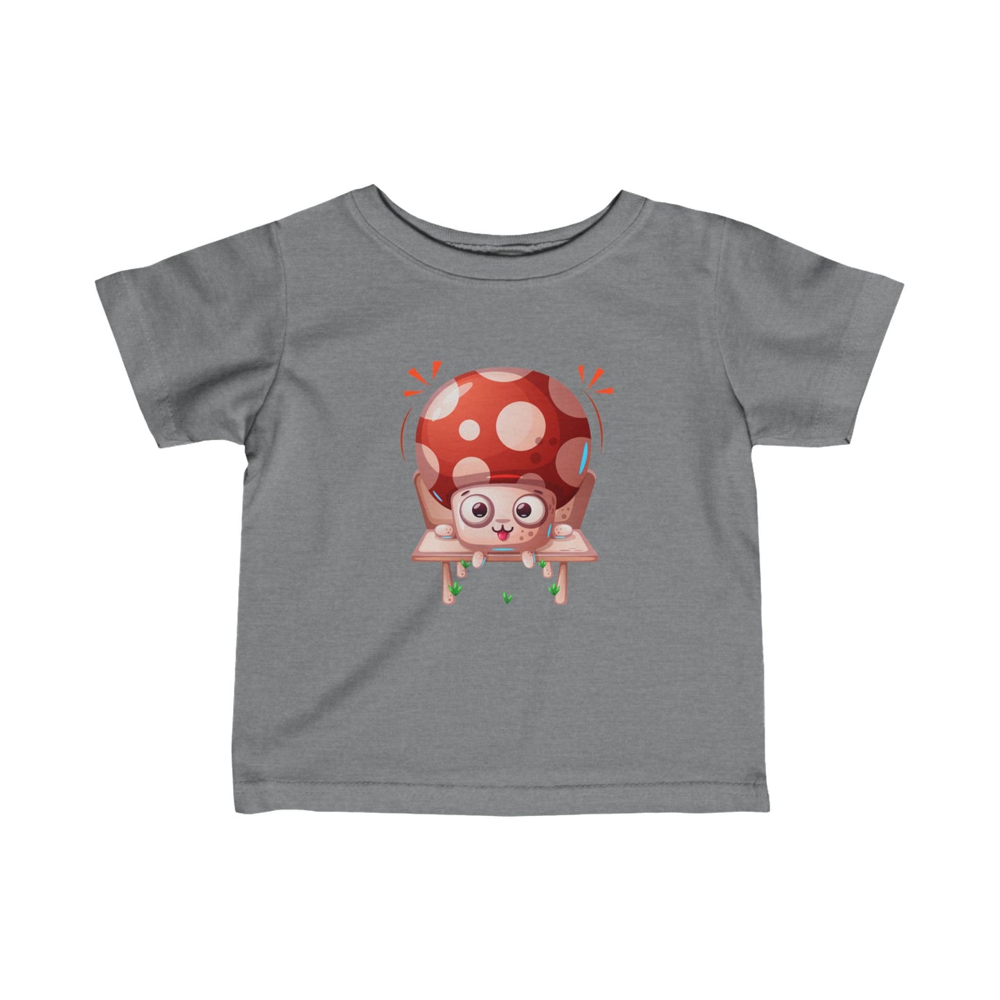 Mushroom 2 Infant Fine Jersey Tee