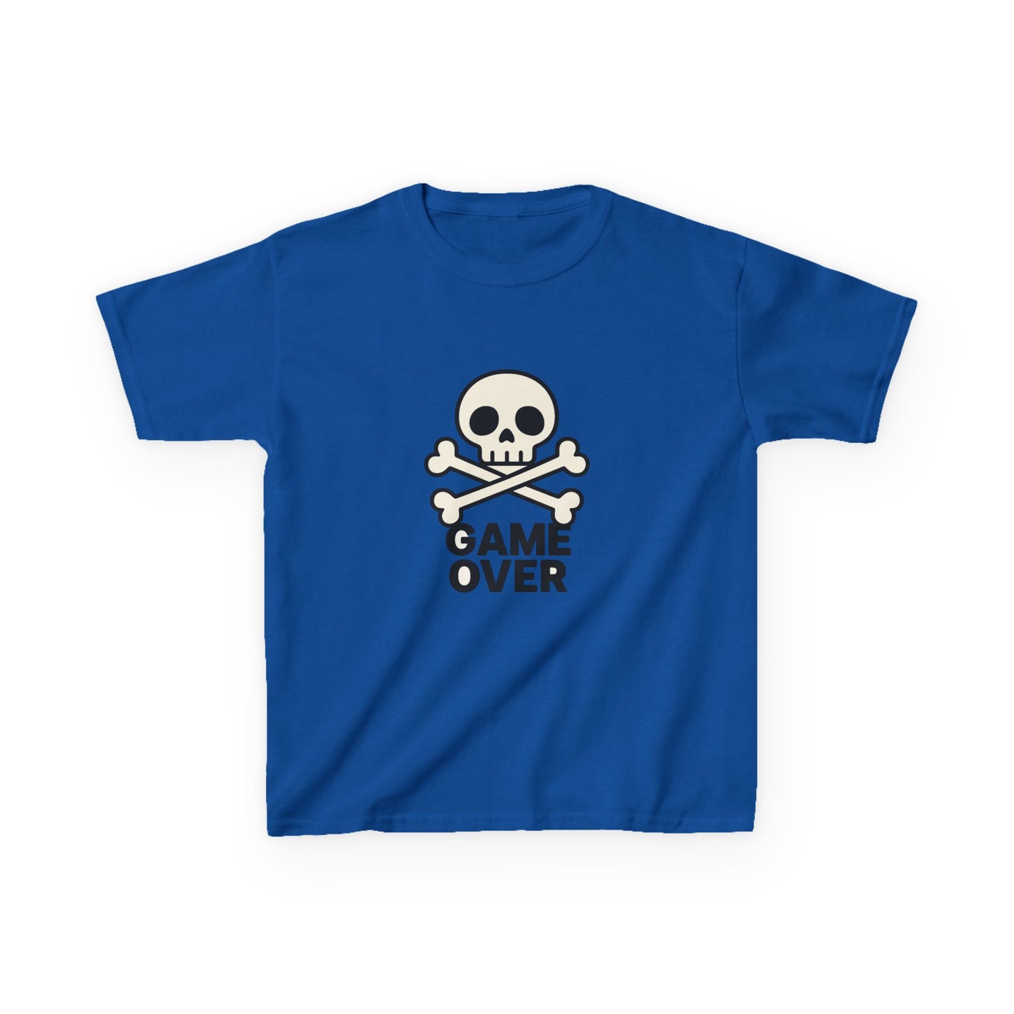 Kids Skull Gamer Tee, Perfect for Video Game Lovers, Halloween Costume, Birthday Gift, Casual Wear, Unisex Kids T-Shirt