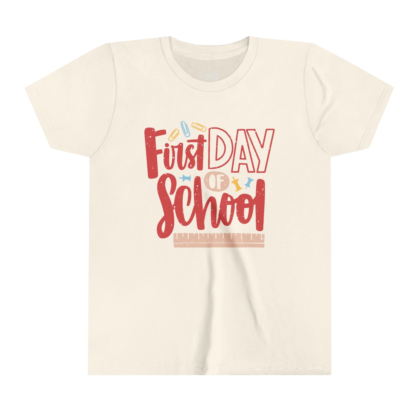 First day of school-Youth Short Sleeve Tee