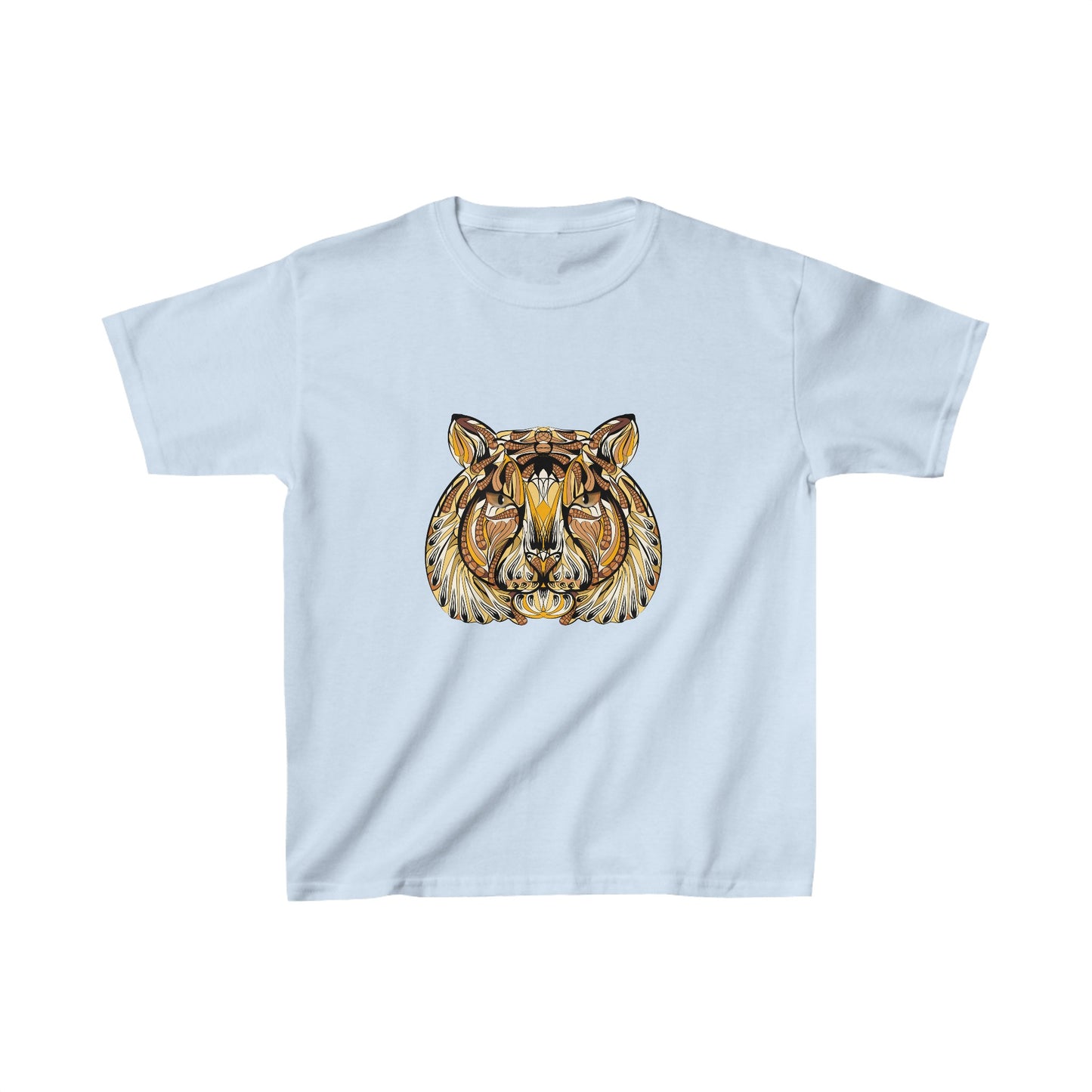 Tiger Geometrical Kids Heavy Cotton™ Tee