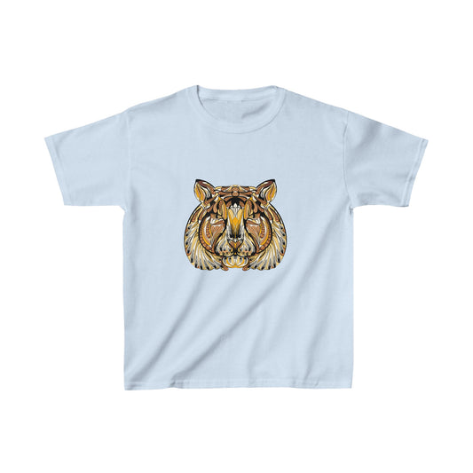 Tiger Geometrical Kids Heavy Cotton™ Tee