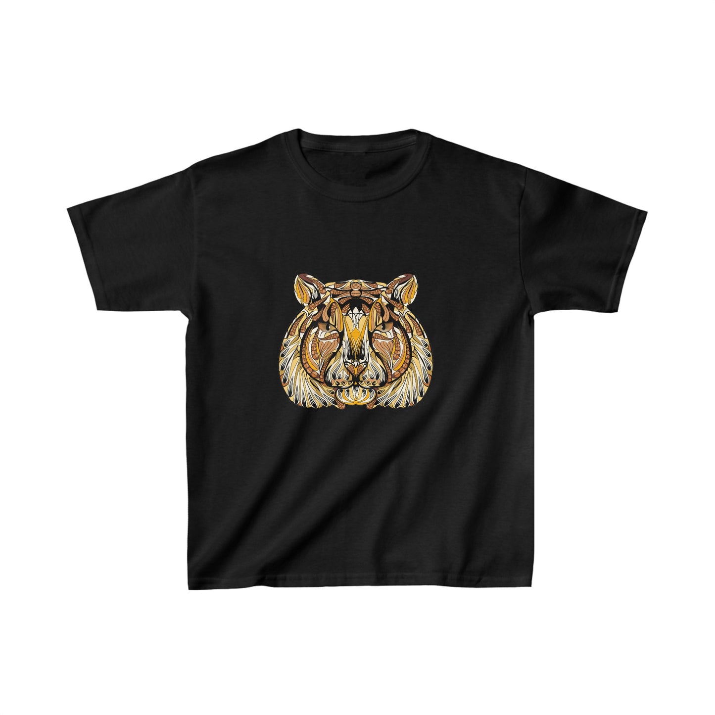 Tiger Geometrical Kids Heavy Cotton™ Tee