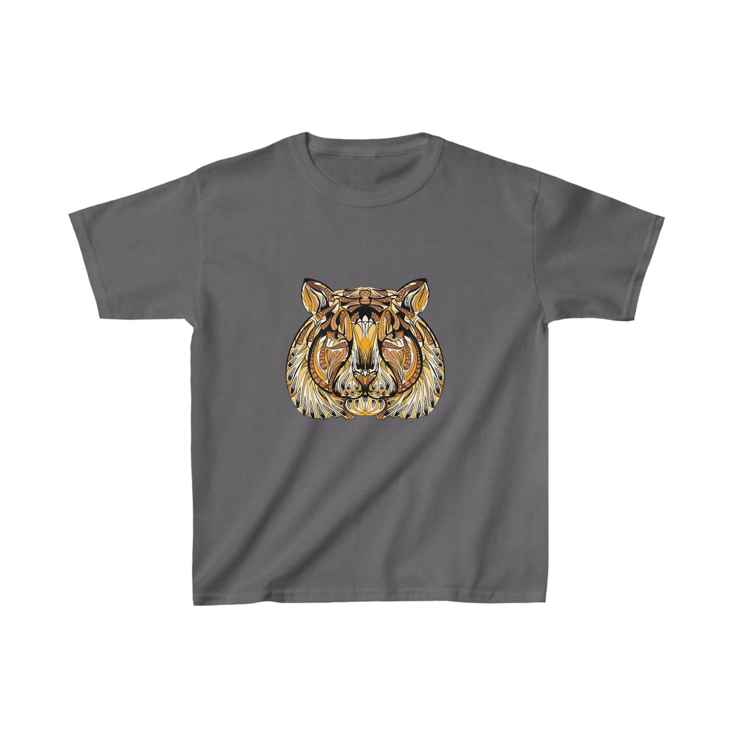 Tiger Geometrical Kids Heavy Cotton™ Tee