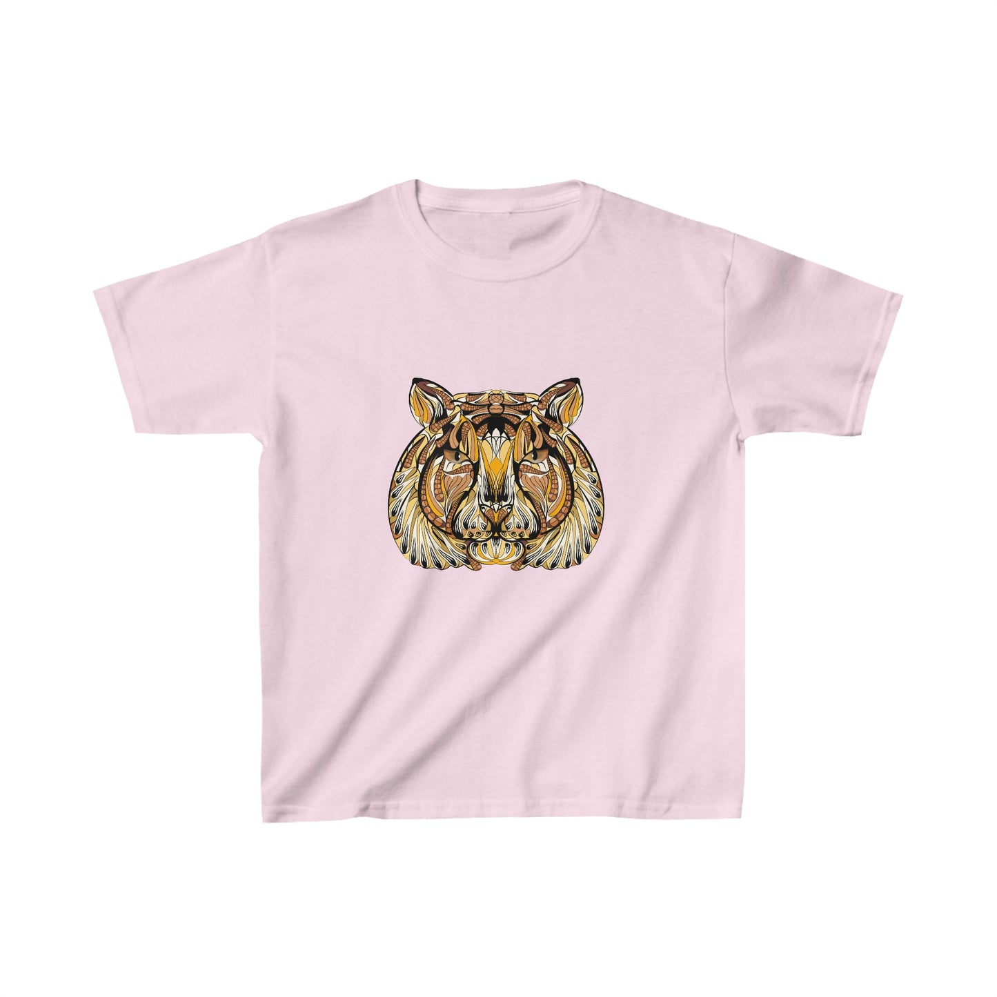 Tiger Geometrical Kids Heavy Cotton™ Tee