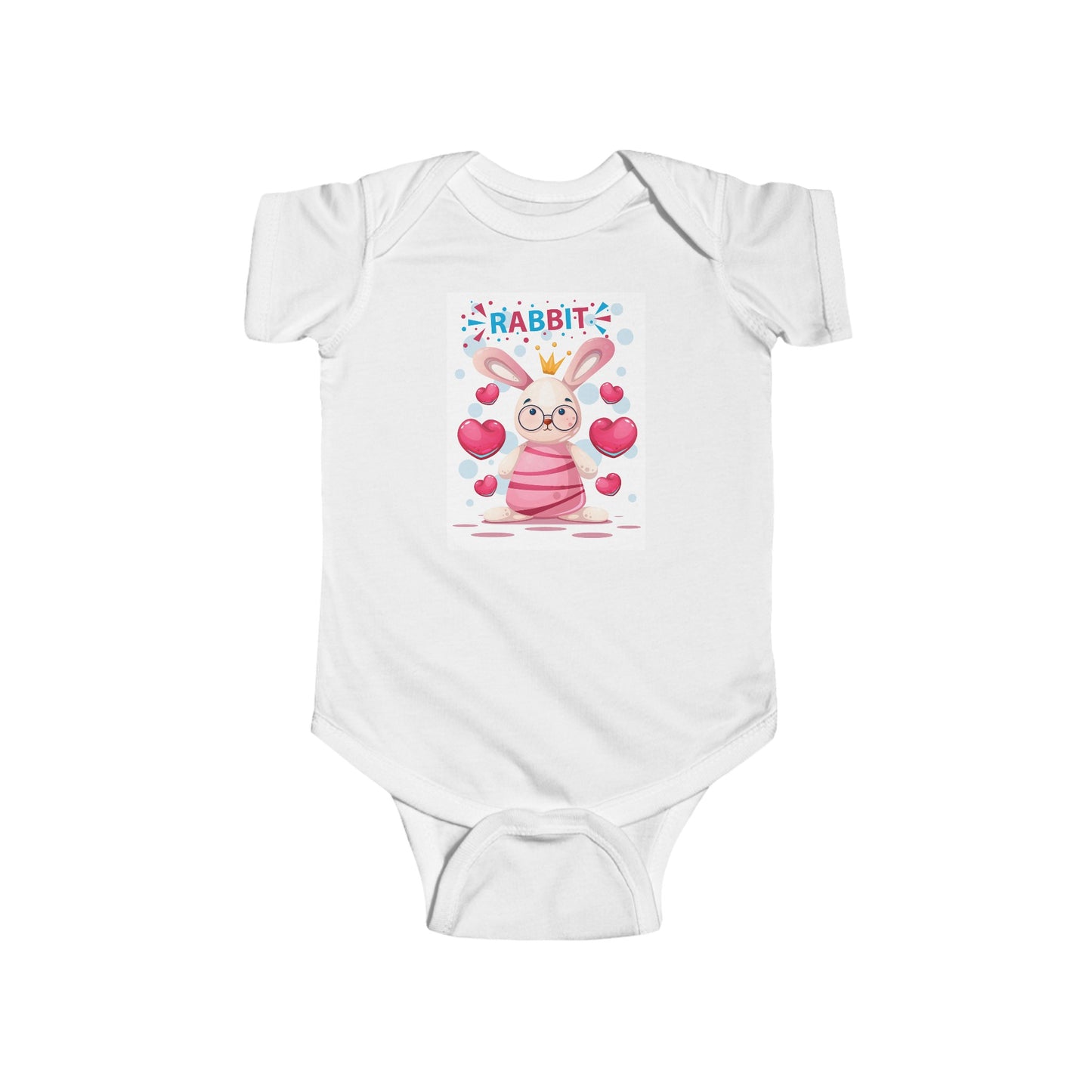 Rabbit Infant Fine Jersey Bodysuit