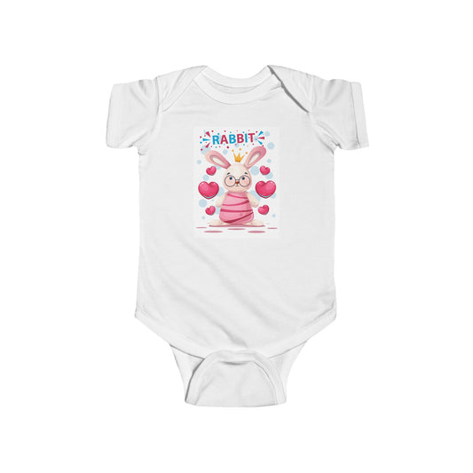Rabbit Infant Fine Jersey Bodysuit