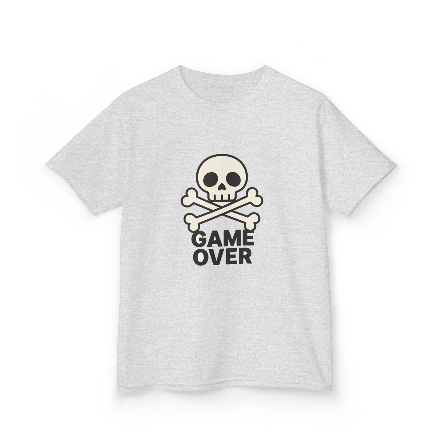 Kids Skull Gamer Tee, Perfect for Video Game Lovers, Halloween Costume, Birthday Gift, Casual Wear, Unisex Kids T-Shirt