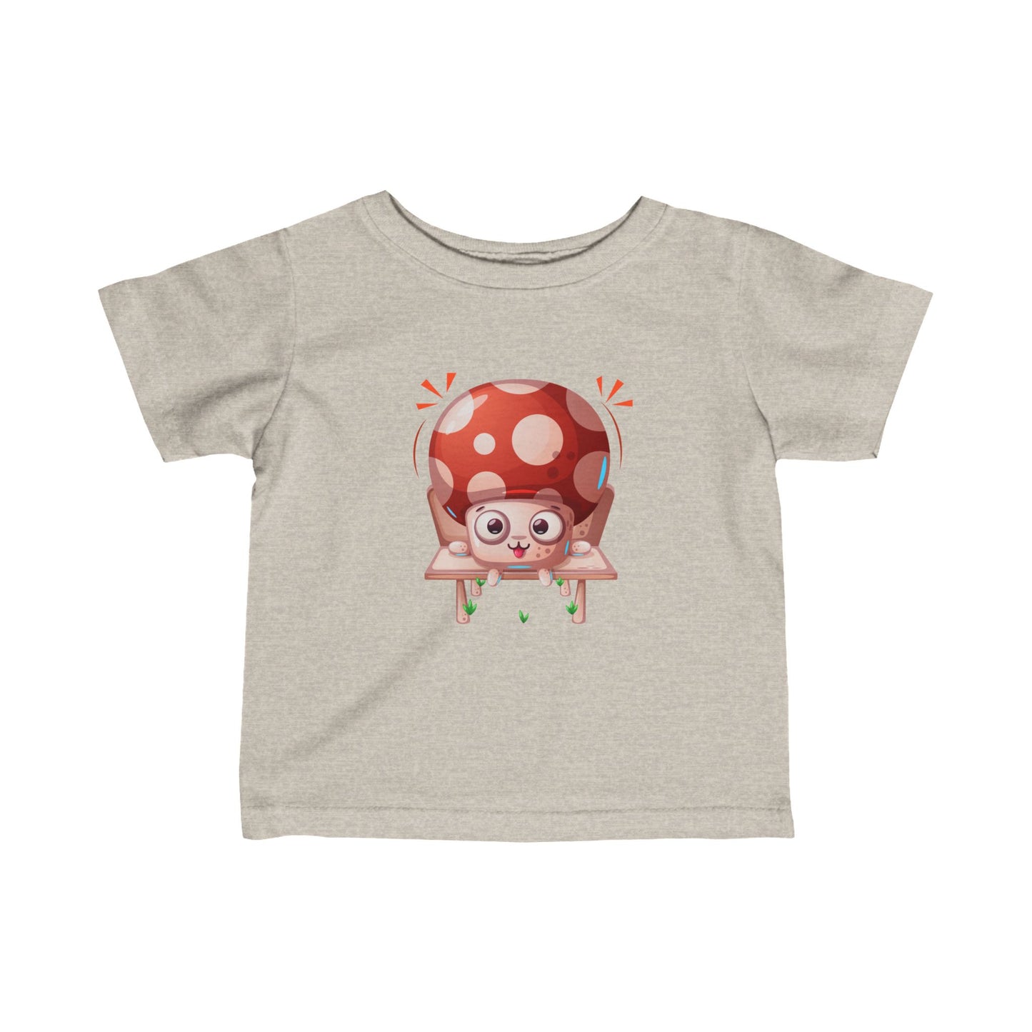 Mushroom 2 Infant Fine Jersey Tee