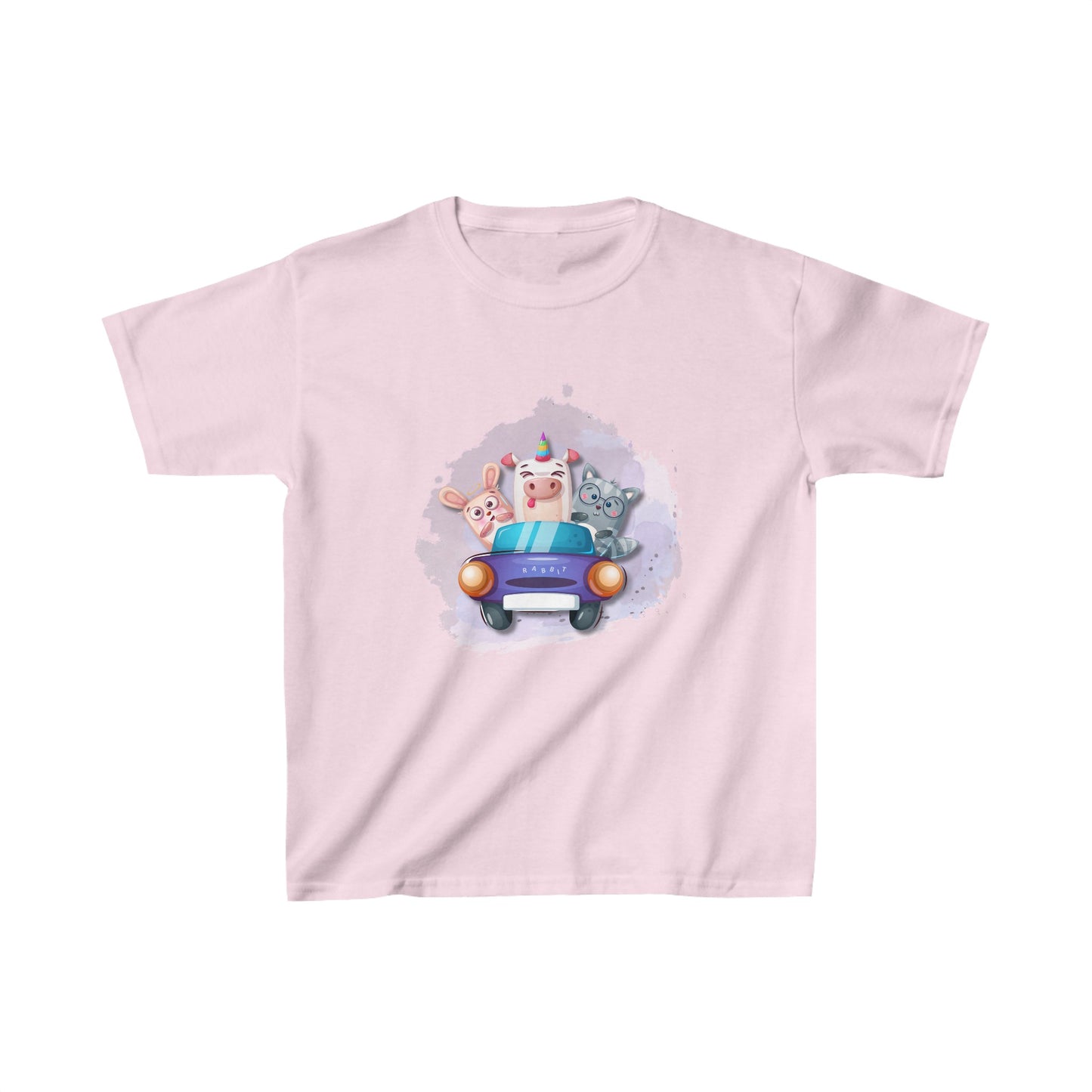 Friends Road trip-Rabbit Camel Squirrel Kids Heavy Cotton™ Tee
