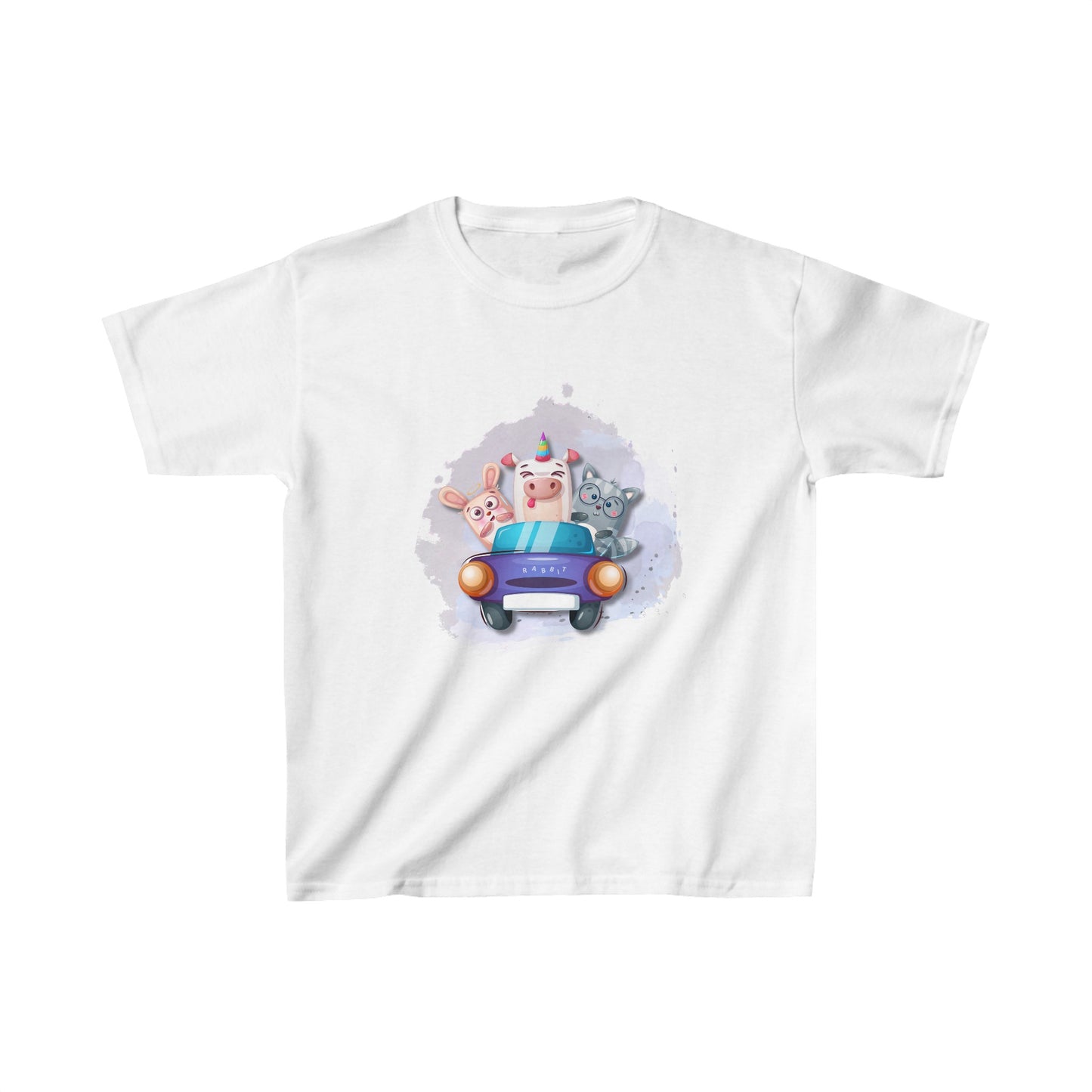 Friends Road trip-Rabbit Camel Squirrel Kids Heavy Cotton™ Tee