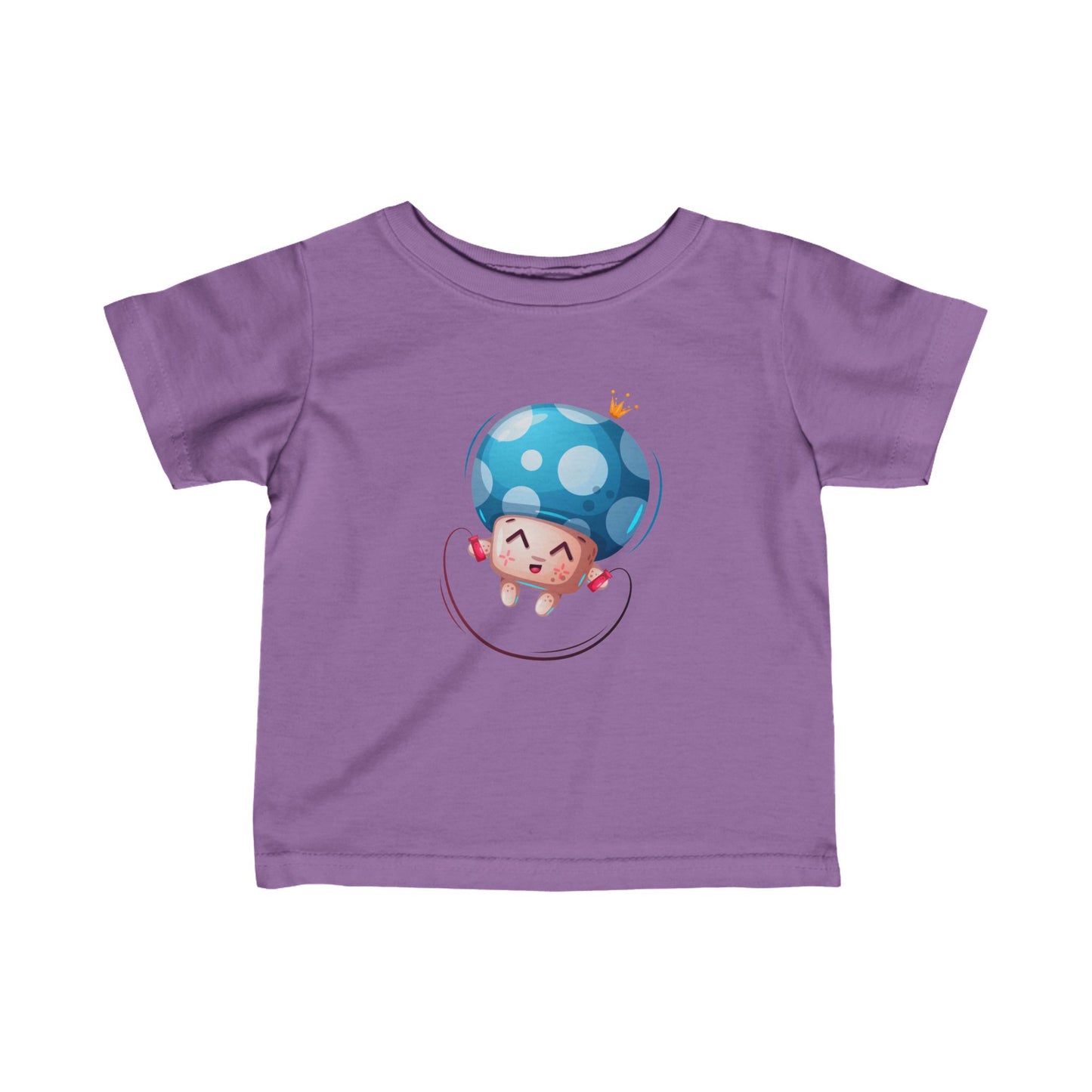 Mushroom Jump Rope Infant Fine Jersey Tee